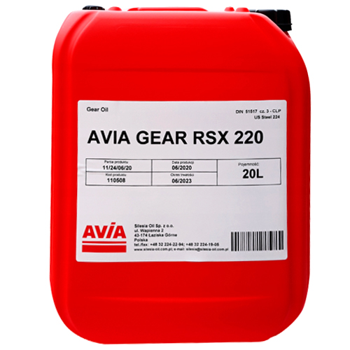 AVIA GEAR RSX 220 20L