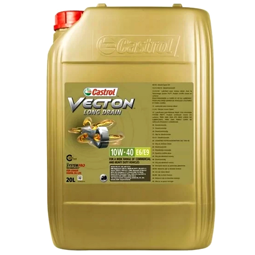 CASTROL VECTON LONG DRAIN 10W40 E6/E9 20L