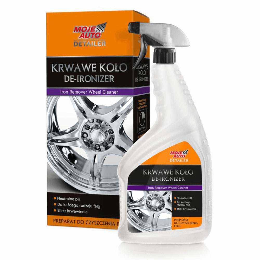 MOJE AUTO DETAILER KRWAWE KOŁO DEIRONIZER 750ML