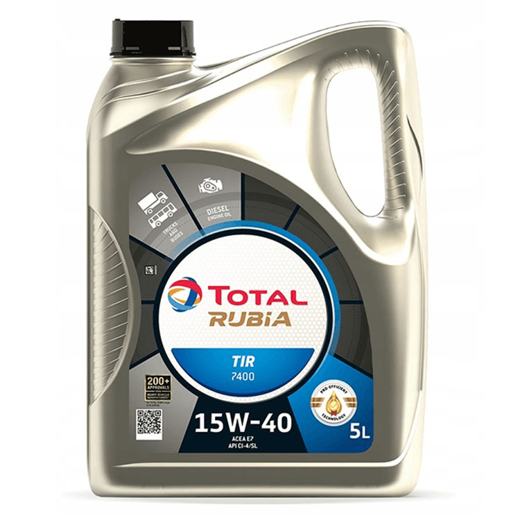 TOTAL RUBIA TIR 7400 15W40 5L