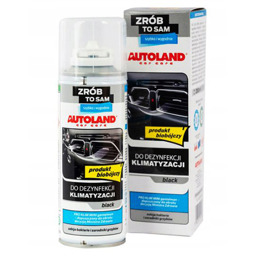 autoland do czyszczenia klimatyzacji black AUTOLAND DO CZYSZCZENIA KLIMATYZACJI BLACK 200ML