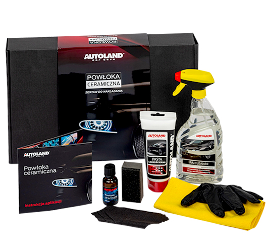 AUTOLAND POWŁOKA CERAMICZNA 50ML + ZESTAW