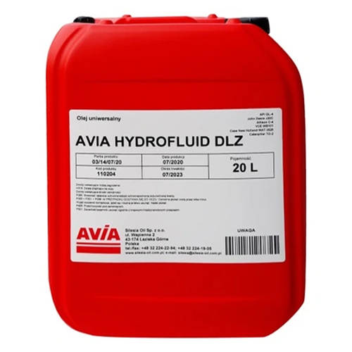 avia hydrofluid dlz 20l AVIA HYDROFLUID DLZ 20L