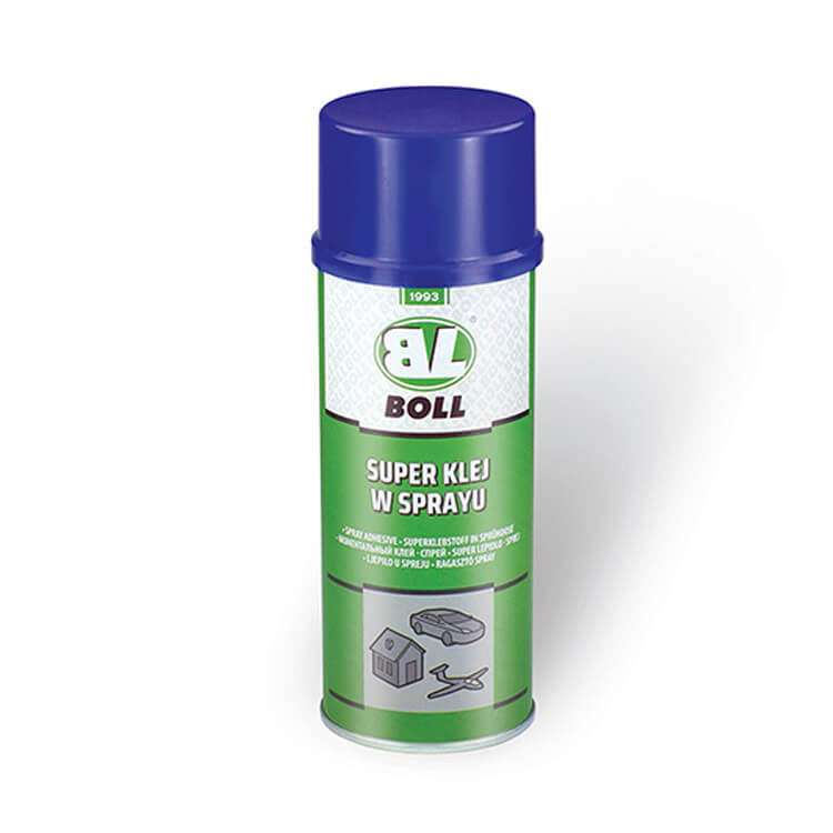 boll super klej w sprayu 400ml BOLL SUPER KLEJ W SPRAYU 400ML