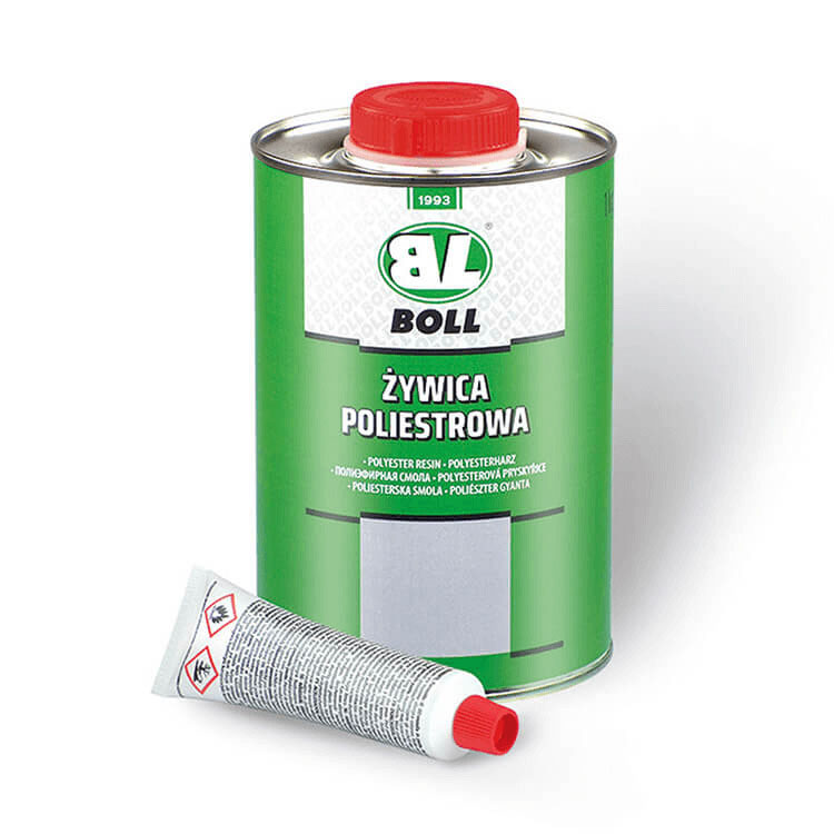 boll zywica poliestrowa 970g utwardzacz BOLL ŻYWICA POLIESTROWA 970g + UTWARDZACZ 30g