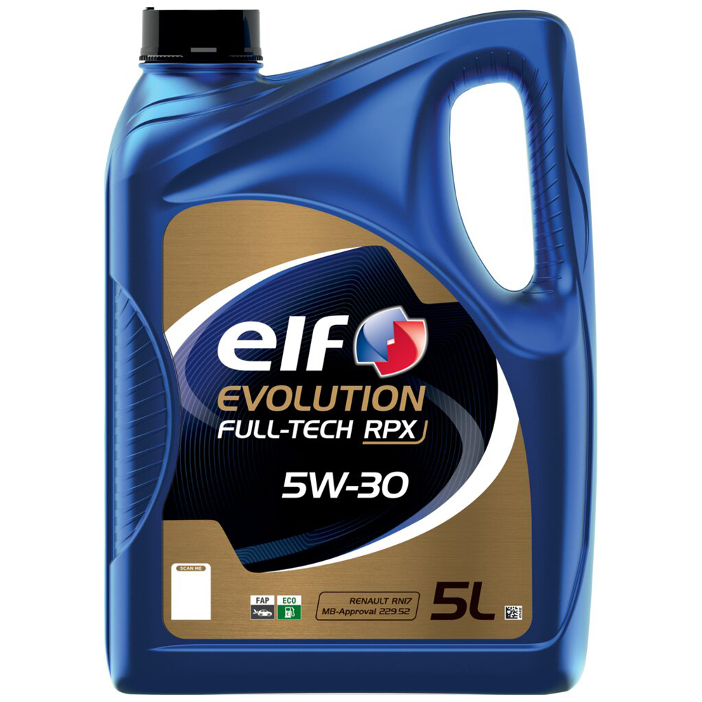 elf evolution full tech rpx 5w30 ELF EVOLUTION FULL TECH RPX 5W30 5L