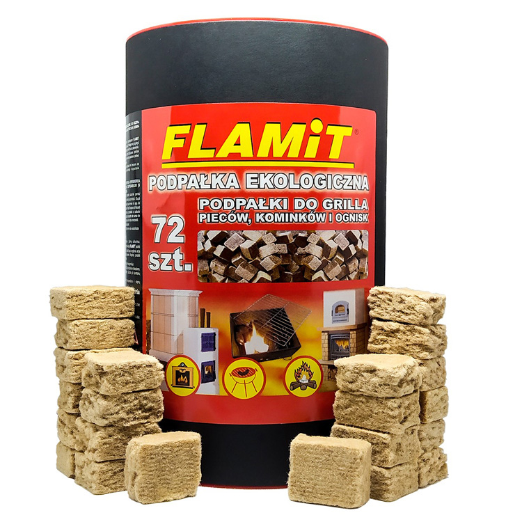FLAMIT PODPAŁKA DO GRILLA EKO TUBA 72 KOSTKI
