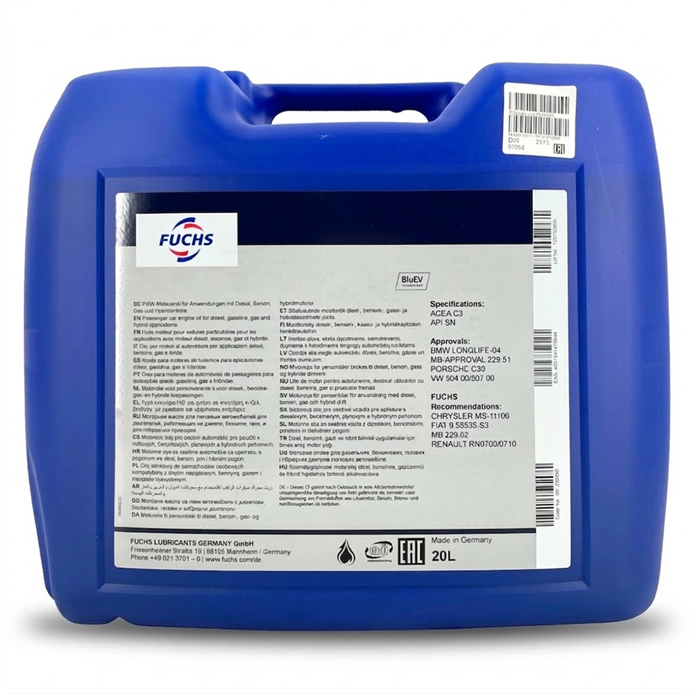 fuchs renolin unisyn xt 68 FUCHS RENOLIN UNISYN XT 68 20L