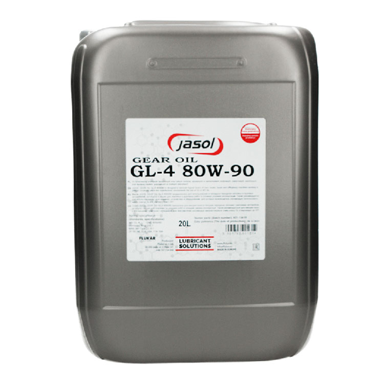 JASOL GEAR OIL GL4 80W90 10L