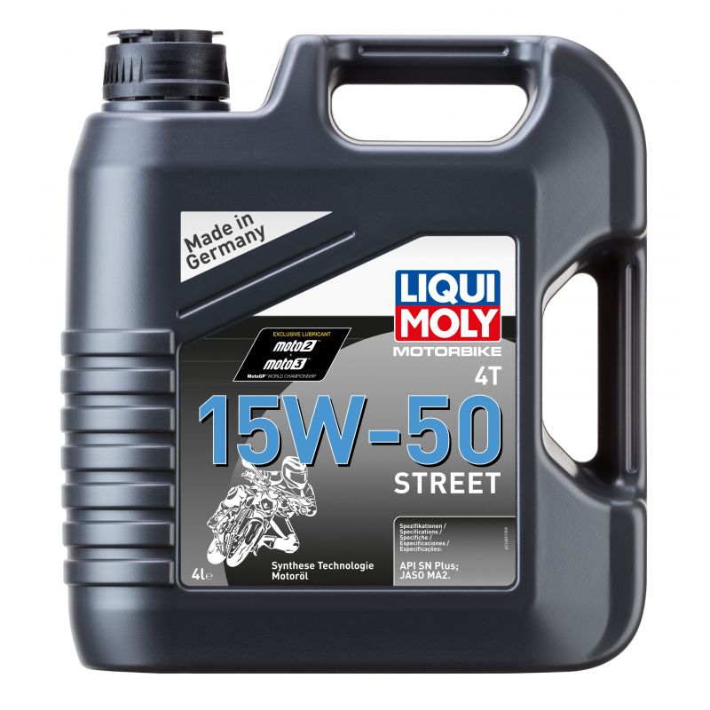 LIQUI MOLY MOTORBIKE 4T 15W50 STREET 4L