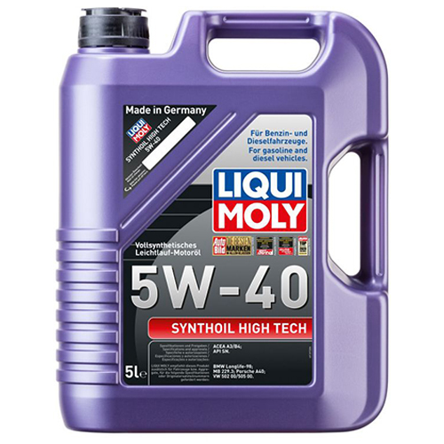 LIQUI MOLY SYNTHOIL HIGH TECH 5W40 5L