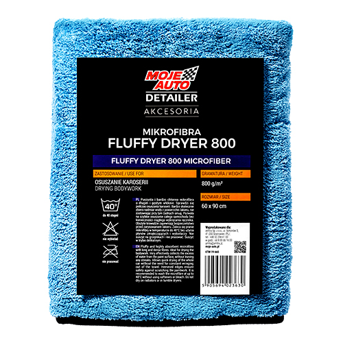 MOJE AUTO MIKROFIBRA FLUFFY DRYER 800