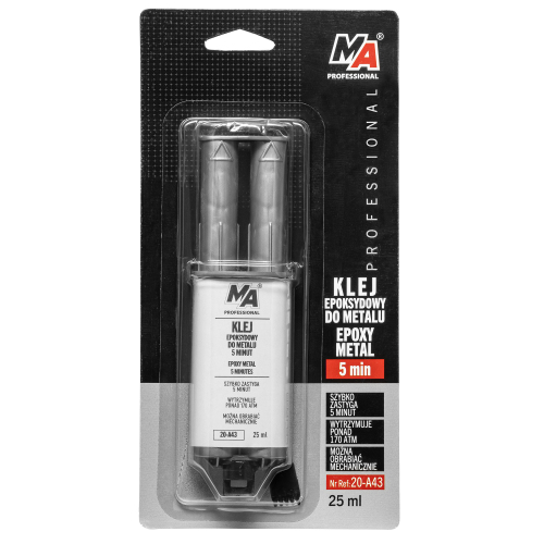 MA Professional klej epoksydowy do metalu MA PROFESSIONAL KLEJ EPOKSYDOWY DO METALU 25ML