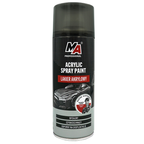 MA PROFESSIONAL LAKIER AKRYLOWY BLACK MAT 400ML