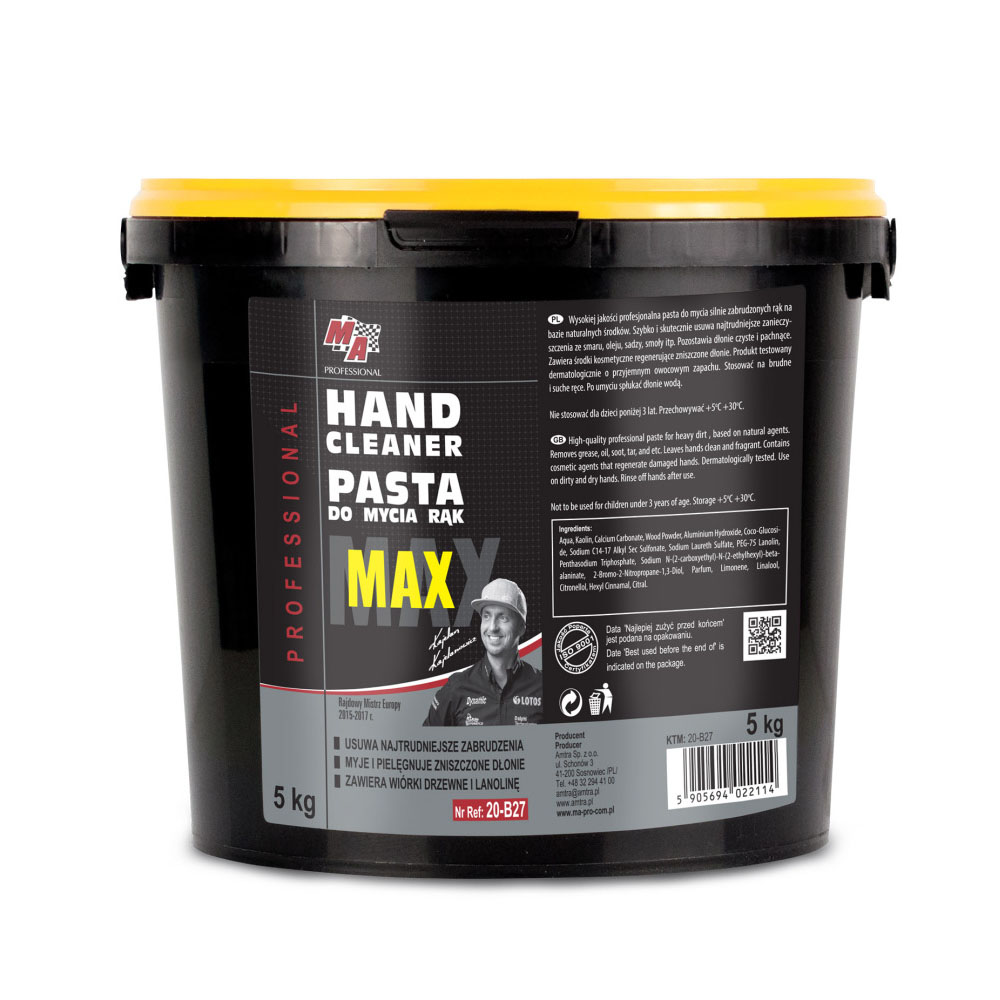 Ma Professional Pasta Do Mycia Rąk Max 5kg MA PROFESSIONAL PASTA DO MYCIA RĄK MAX 5KG