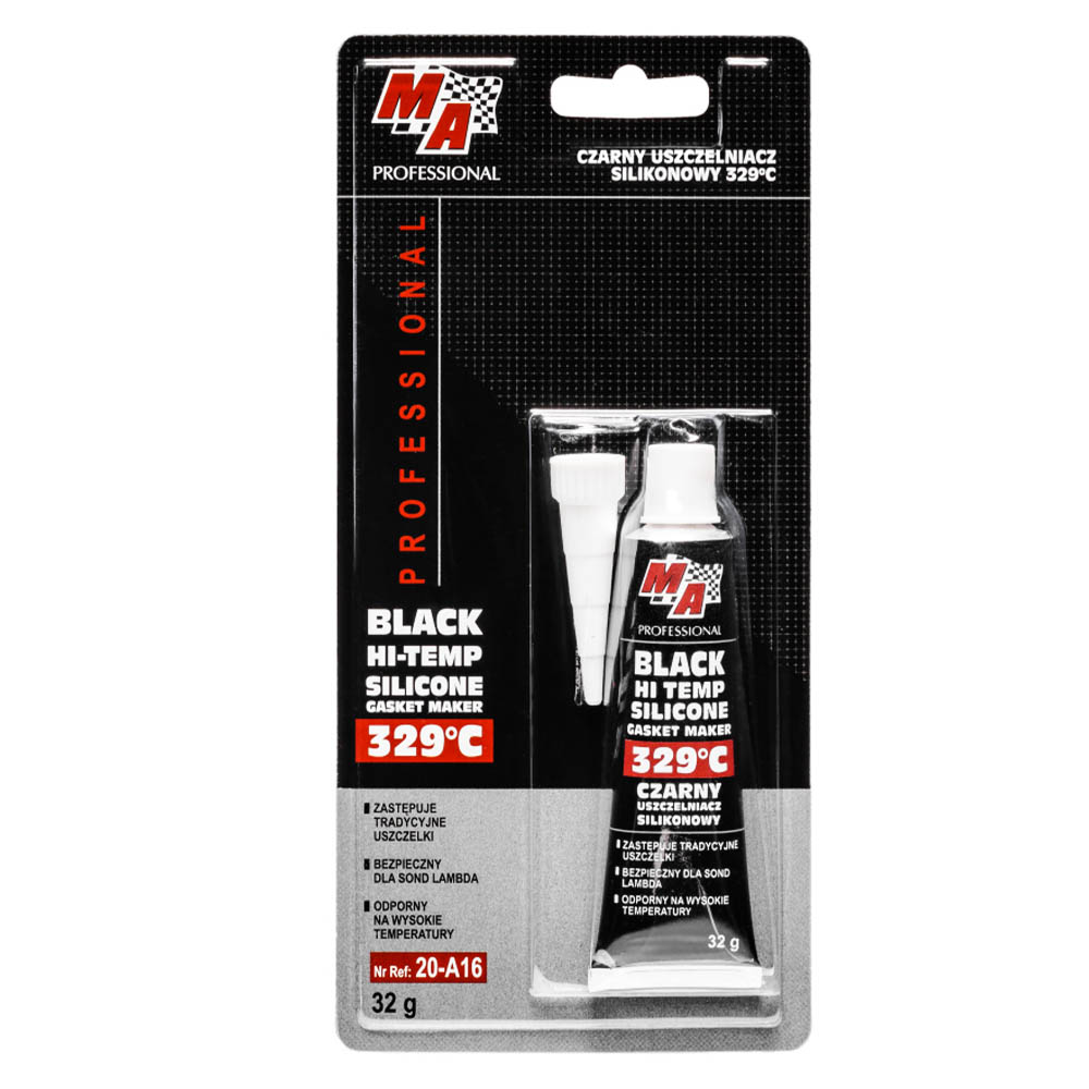 MA Professional uszczelniacz silikonowy czarny MA PROFESSIONAL USZCZELNIACZ SILIKONOWY CZARNY 32G