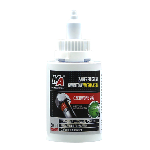 ma professional zabezpiecza gwinty czerwony MA PROFESSIONAL ZABEZPIECZA GWINTY CZERWONY 50ML