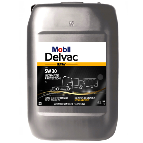 Mobil Delvac Ultra 5W30 Ultimate Protection v2 MOBIL DELVAC ULTRA 5W30 ULTIMATE PROTECTION V2 20L