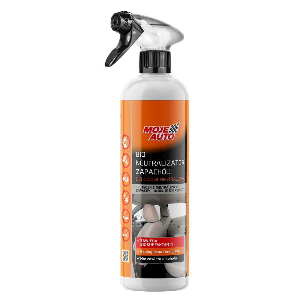 moje auto bio neutralizator zapachów 500ml MOJE AUTO BIO NEUTRALIZATOR ZAPACHÓW 500ML