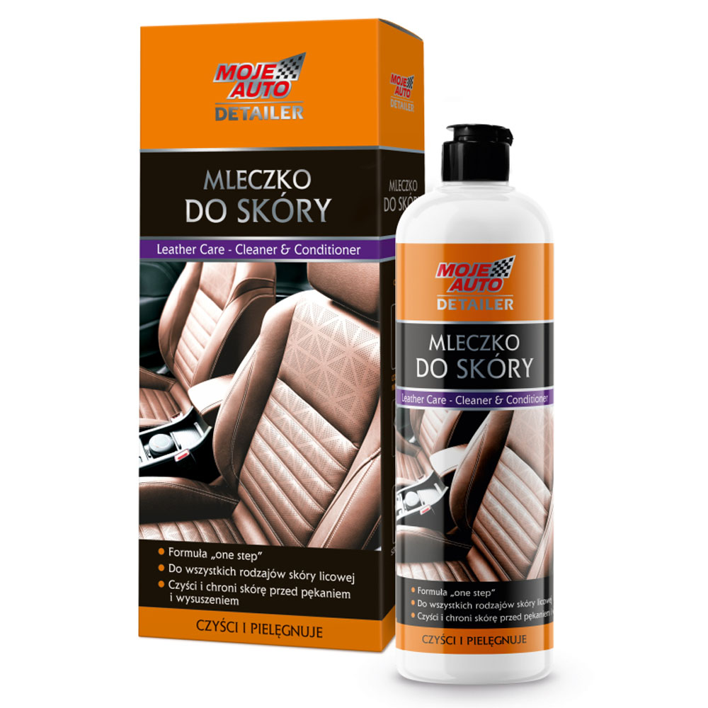 moje auto detailer mleczko do skory MOJE AUTO DETAILER MLECZKO DO SKÓRY 500ML