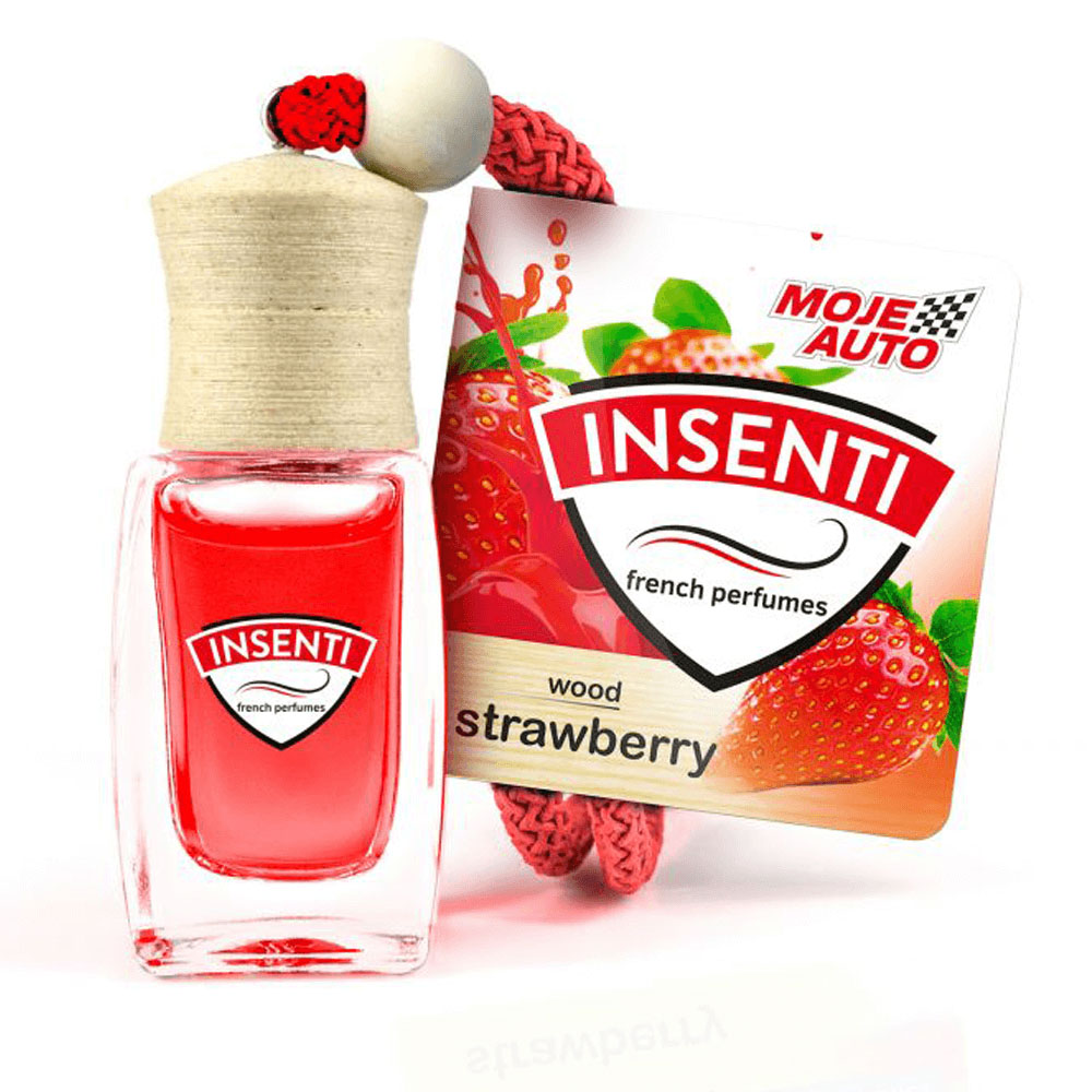 moje auto insenti wood strawberry MOJE AUTO INSENTI WOOD STRAWBERRY 8ML