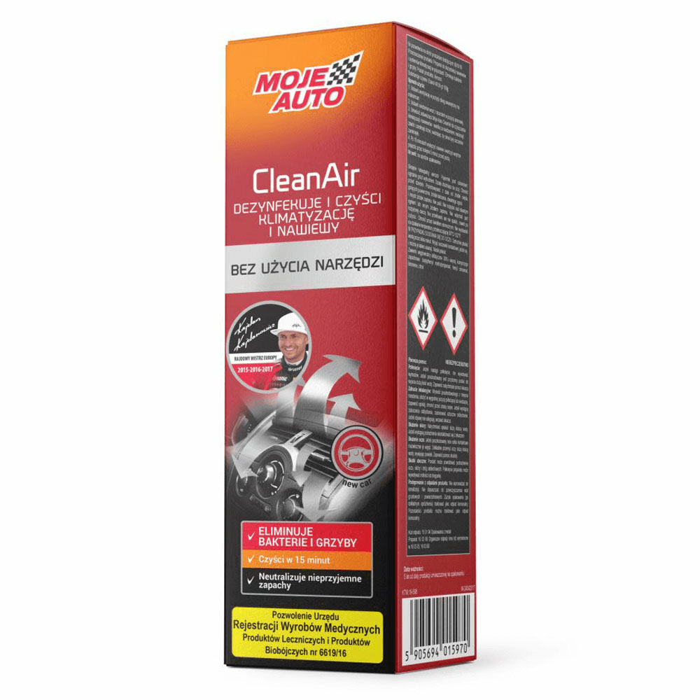 moje auto odświeżacz do klimatyzacji new car 150ml MOJE AUTO ODŚWIEŻACZ DO KLIMATYZACJI NEW CAR 150ML