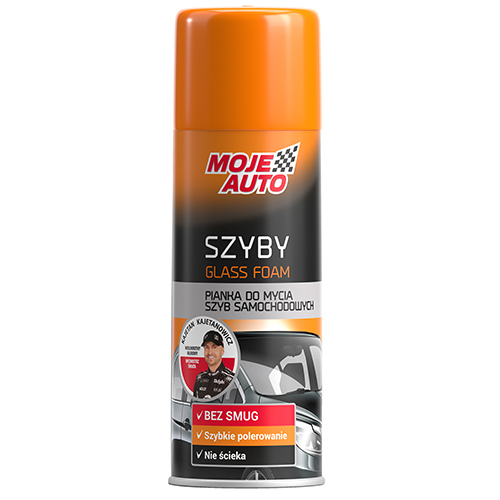 Moje Auto Pianka do Czyszczenia Szyb MOJE AUTO PIANKA DO CZYSZCZENIA SZYB 400ML