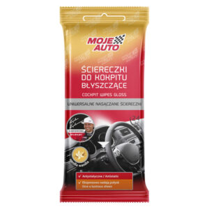 MOJE AUTO ŚCIERECZKI DO KOKPITU BŁYSZCZĄCE WANILIA