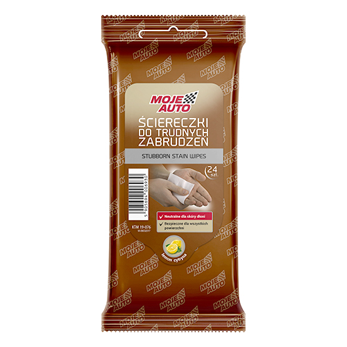 MOJE AUTO ŚCIERECZKI DO TRUDNYCH ZABRUDZEŃ 24SZT