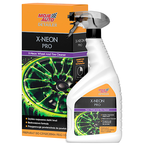 moje auto x neon pro do felg i opon MOJE AUTO X-NEON PRO DO FELG I OPON 750ML