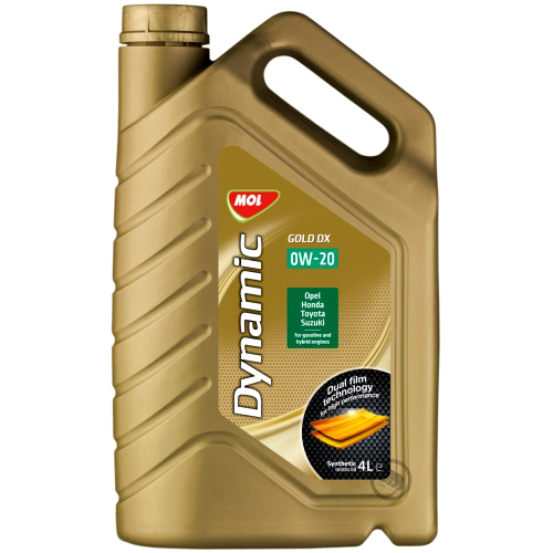 MOL DYNAMIC GOLD DX 0W20 4L