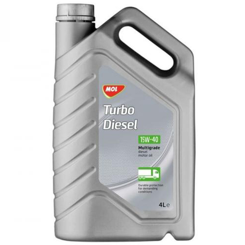 MOL TURBO DIESEL 15W40 4L