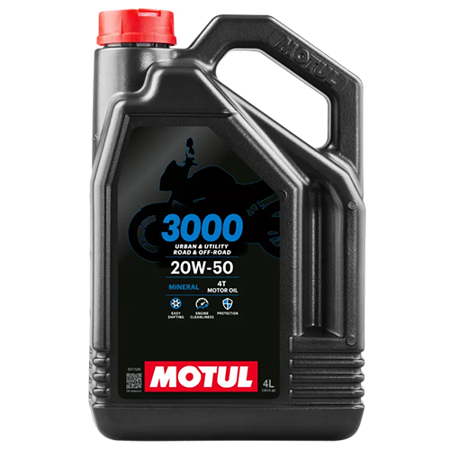 Motul 3000 20W50 4T MOTUL 3000 20W50 4T 4L