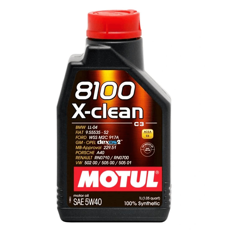 MOTUL 8100 X-CLEAN 5W40 1L