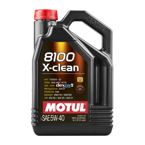 MOTUL 8100 X-CLEAN 5W40 5L