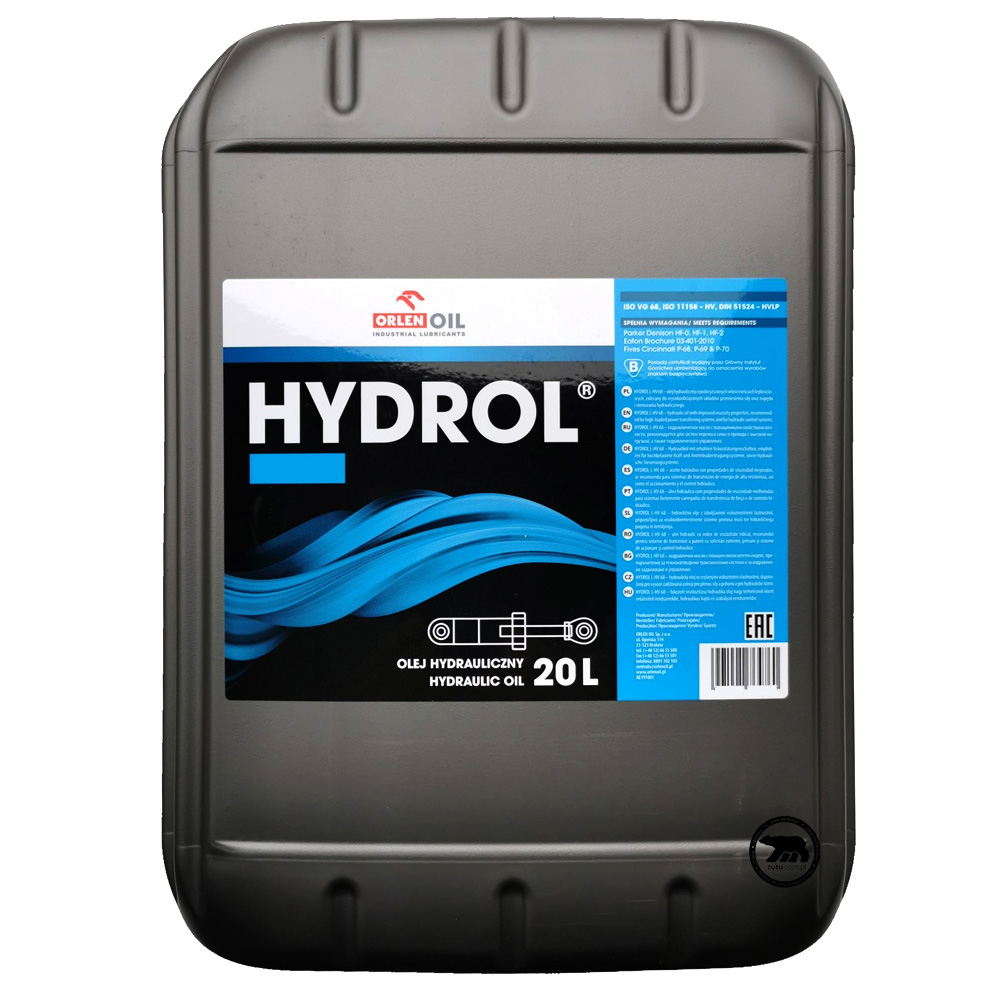 Orlen Hydrol L-HV 32 ORLEN HYDROL L-HV 32 20L
