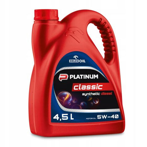 orlen platinum classic diesel 5w40 ORLEN PLATINUM CLASSIC DIESEL 5W40 4.5L