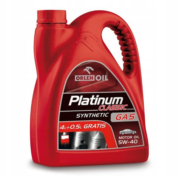 orlen platinum classic gas 5w40 ORLEN PLATINUM CLASSIC GAS 5W40 4.5L