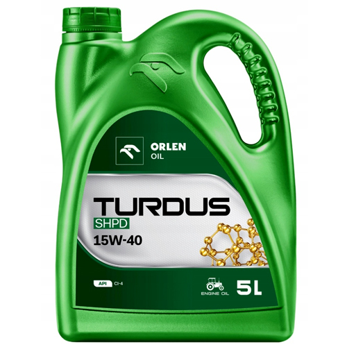Orlen Turdus SHPD 15W40,Orlen Turdus SHPD 15W40 5l ORLEN TURDUS SHPD 15W40 5L
