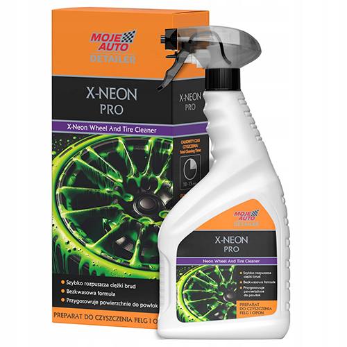 MOJE AUTO DETAILER X-NEON PRO DO FELG I OPON 750ML