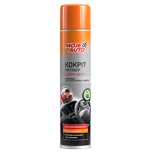 MOJE AUTO KOKPIT MATOWY JABŁKO 600ML