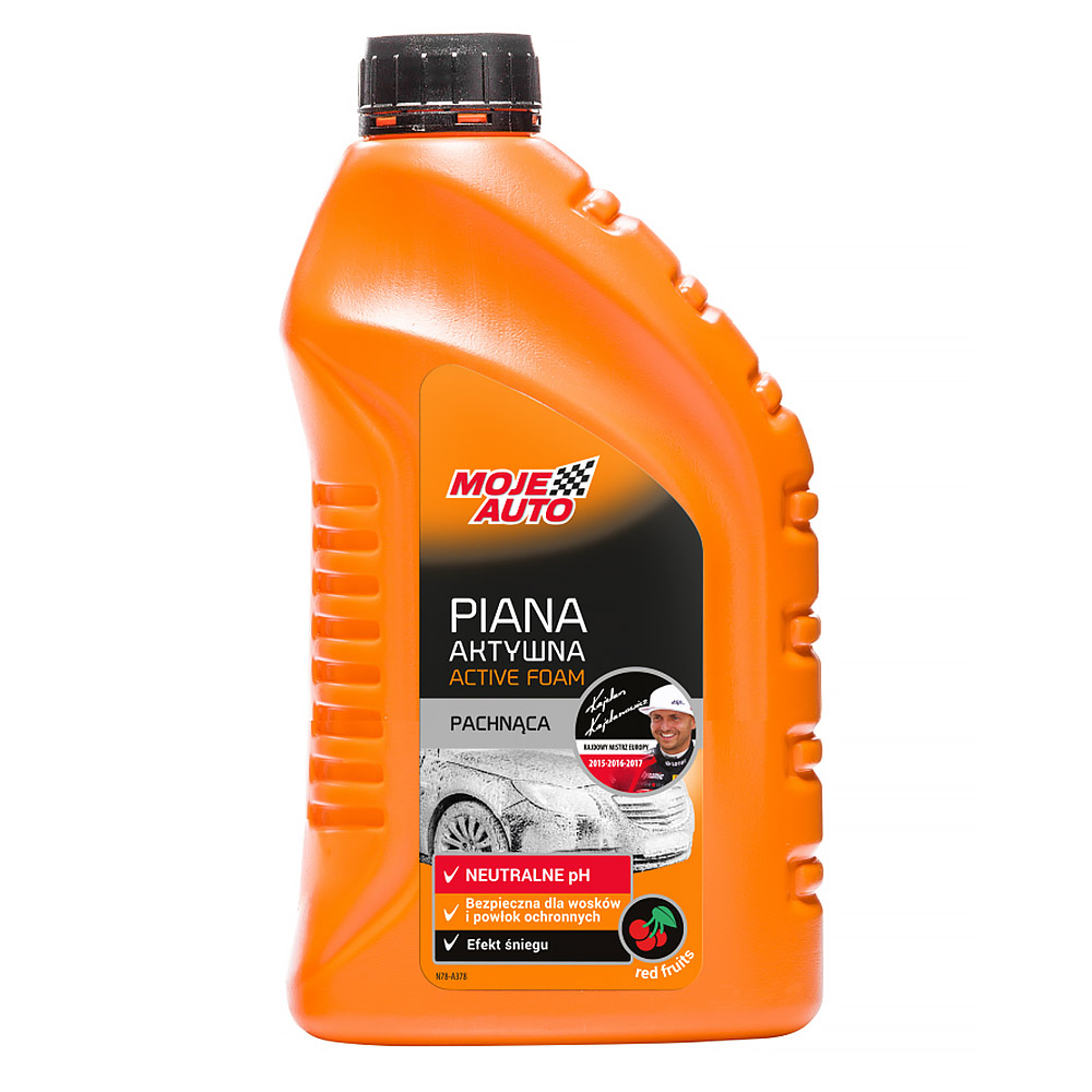 moje auto piana aktywna red fruit moje auto piana aktywna red fruit 1l