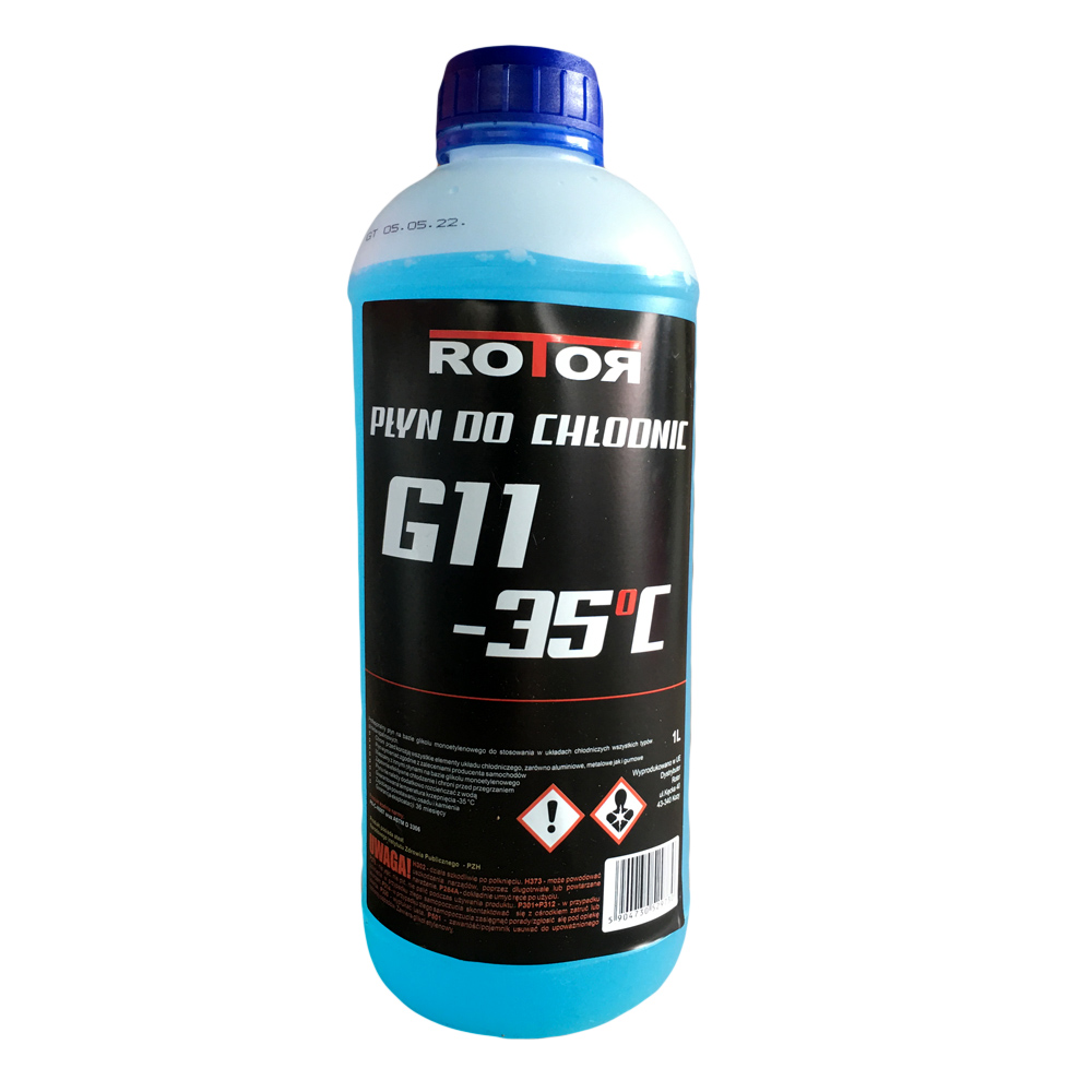ROTOR PŁYN CHŁODNICZY G11 NIEBIESKI 1L