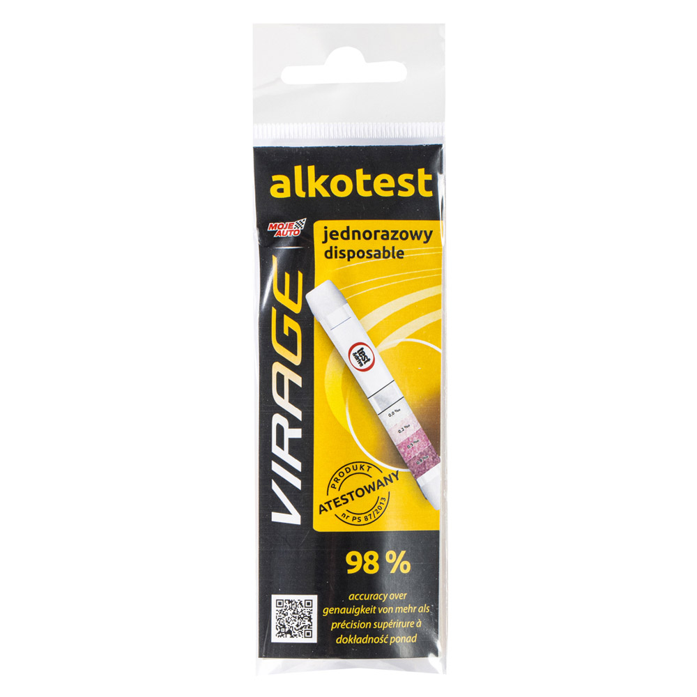 VIRAGE ALKOTEST JEDNORAZOWY