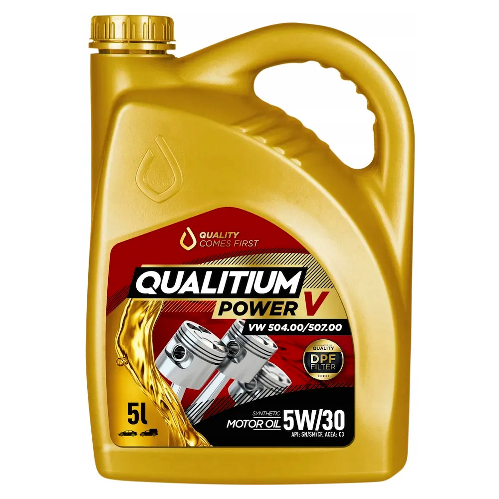 qualitium power v 5w30 QUALITIUM POWER V 5W30 5L
