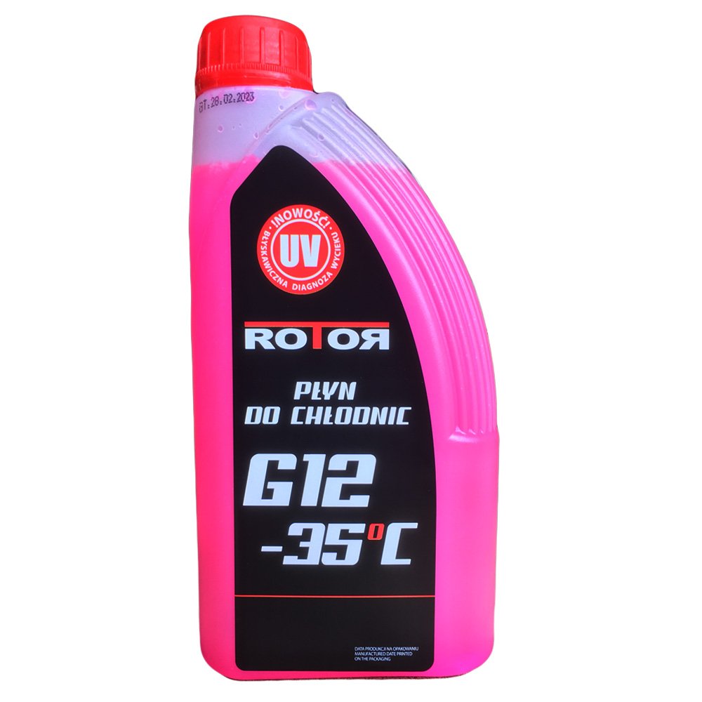 rotor płyn chłodniczy g12 uv 1l ROTOR PŁYN CHŁODNICZY G12 UV 1L