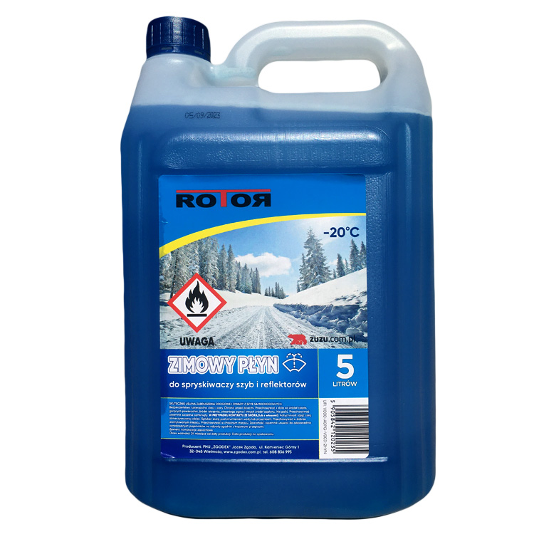 ROTOR PŁYN DO SPRYSKIWACZY ZIMOWY 5L