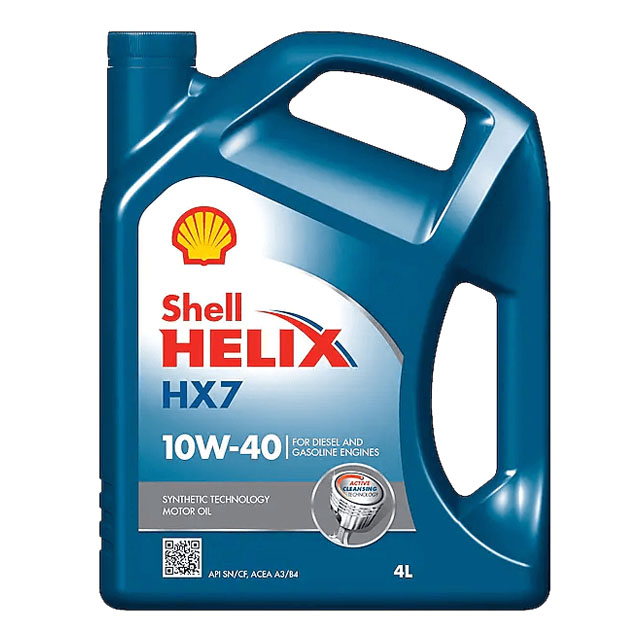 SHELL HELIX HX7 10W40 4L