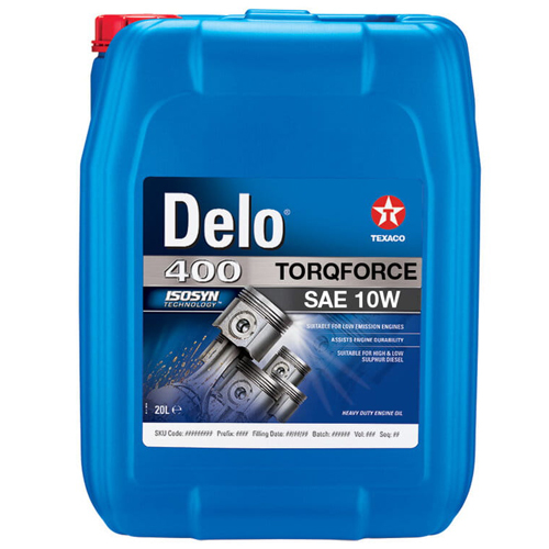 Texaco Delo TorqForce 10W 20l TEXACO DELO TORQFORCE 10W 20L
