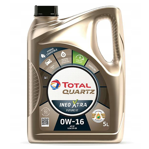 TOTAL QUARTZ 9000 XTRA FUTURE XT 0W16 5L